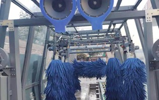 坐標京畿重地——河北保定，潘達智能洗車(Intelligent car wash)配置林頓洗車設(shè)備