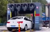 蕭山西湖石油選配林頓龍門往復(fù)式全自動洗車機，防銹蝕耐腐，經(jīng)久耐用